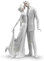 Amazon.com: LLADRÓ Love I Couple Figurine. Porcelain Bride and